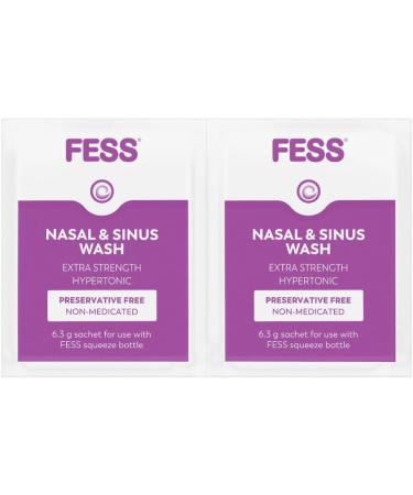 Fess Nasal & Sinus Wash Extra Strength Refill 24 Sachets - Buy Online on GoSupps.com