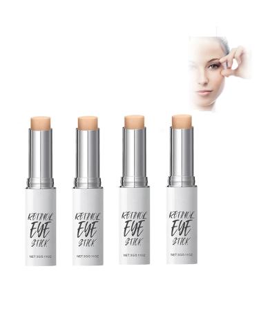 futiu Eye Stick - Mineral Oil Petrolatum & Beeswax Formula For Hydration & Soothing Care(4pcs)