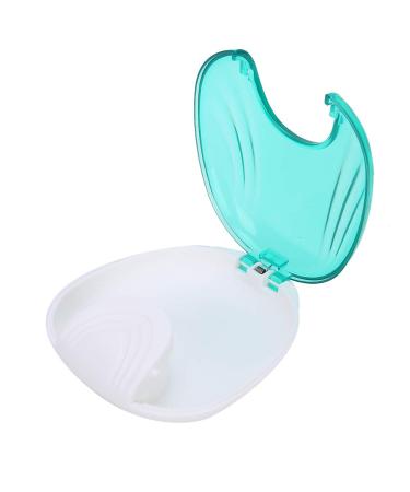 Retainer Case Orthodontic Retainer Case Portable Large Retainer Cases for Orthodontic Retainer Invisalign Mouth Guard and Denture Storage Tight Snap Lock Light and Easy blue