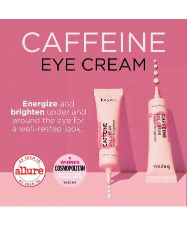 Beyou Caffeine Eye Cream | Brightens Dark Circles & Reduces Puffiness | Sensitive Skin Friendly - 0.5 fl oz - Buy Online on GoSupps.com