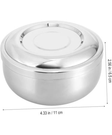 Beavorty Bamboo Razor Shell with Lid - Premium Shaving Foam Container for Men | Wooden Shaving Soap Bowl - Buy Online on GoSupps.com
