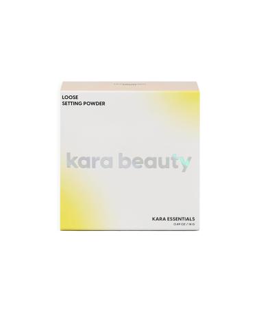 Kara Beauty Essentials Loose Setting Powder - Long Lasting Waterproof Powder with Hyaluronic Acid & Coconut Oil - Translucent Light | International Shipping - Buy Online on GoSupps.com