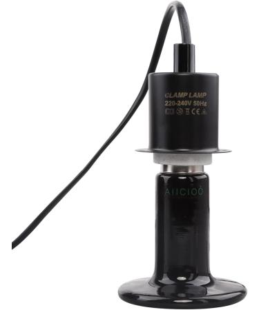 Buy Aiicioo Reptil 5.5 Aluminum Reflective Dome with E27 Ceramic 100W Lamp - Perfect for Reptile Heating & Lighting | International Shipping Available - Buy Online on GoSupps.com