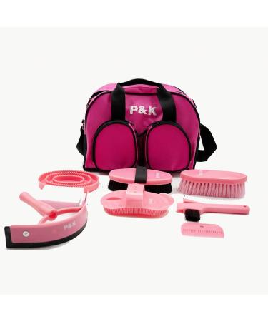 P&K Horse Care Set - Pink Grooming Tool Set | Perfect Gift Ideas for Horse Lovers - Buy Online on GoSupps.com