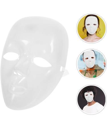 Luxshiny DIY Full Face Mask - 2 Pack Paintable Papier M ch Masquerade & Cosplay Masks for Mardi Gras Parties | Craft Your Own Unique Costumes - Buy Online on GoSupps.com