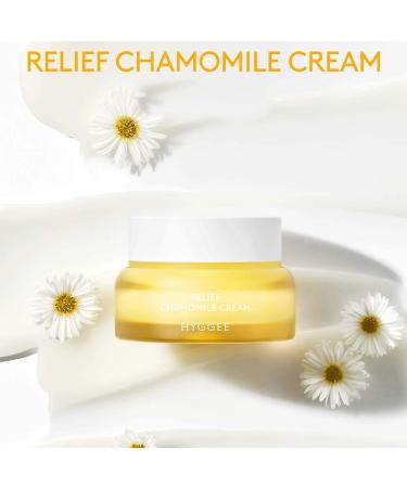 Hyggee Relief Chamomile Cream 52ml - Soothing Moisturizer for Sensitive Skin | Buy Internationally - Buy Online on GoSupps.com
