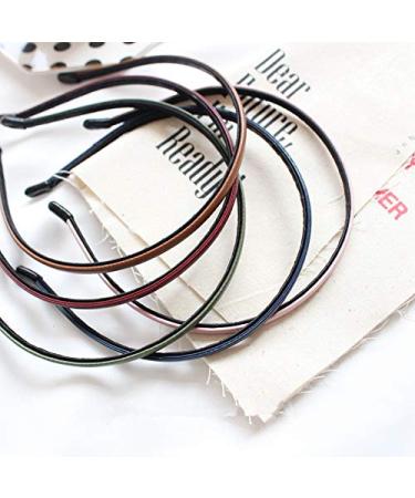 Cute Leather Covered Glitter Hair Loop Headband for Women & Girls - Buy Online on GoSupps.com