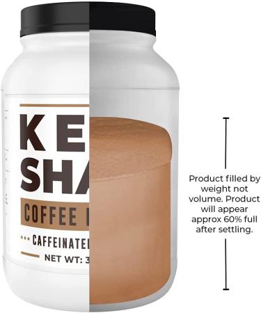 2lb Keto Breakfast Shake Meal Replacement - Iced Coffee Protein Powder with Collagen - High Fat, Low Carb, Sugar Free - Buy Online on GoSupps.com