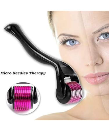 Derma Roller for Skin Beard Derma Roller for Hair Growth & Care Facial Roll Micro needling 0.25mm 0.5mm 1mm 1.5mm 540 Titanium Micro Needles for Facial Body & Hair Growth For Men & Women (0.25mm) - Buy Online on GoSupps.com