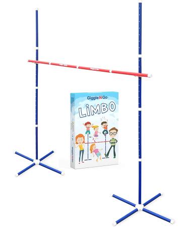 Giggle N Go Limbo Outdoor Games for Adults and Family - Limbo Game for Kids Party Games, Backyard Games, Lawn Games or Outdoor Games for Kids. Ideal Yard Games for Adults and Family for All Ages