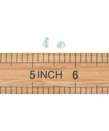 200g Aqua Blue Crushed Glass Chips for Crafts & Jewelry Making - 2-3mm Irregular Glitter Gem Stones - Buy Online on GoSupps.com