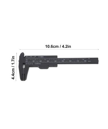 Eyebrow Measuring Ruler Scale Transparent Lightweight Plastic 10pcs Microblading Vernier Caliper for Styling - Buy Online on GoSupps.com