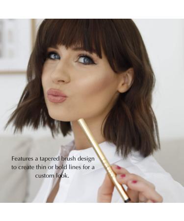 EPILYNX Long Lasting Waterproof Liquid Eyeliner - Gluten-Free Vegan Formula | Precision Tip | Blackest Black - 2mL - Buy Online on GoSupps.com