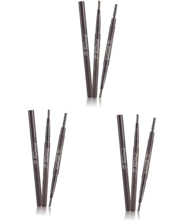 FOMIYES 3pcs 2 1 Eyebrow Brush Double Headed Eyebrow Eye Brow Brush Eyebrow Pencil Optional 3d Makeup 1 count (Pack of 1) As Shownx3pcs - Buy Online on GoSupps.com