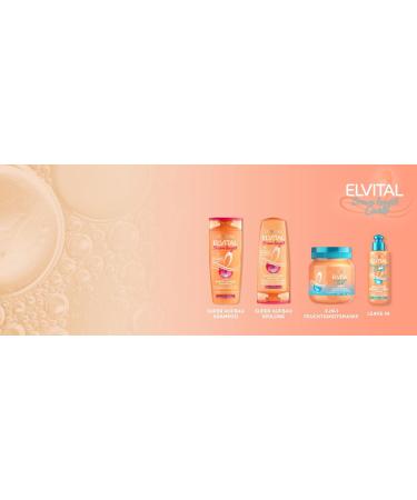 L'Or al Paris Elvital Moisture Mask for Defined Curls - Anti-Frizz Treatment 680ml | Dream Length Curls 3-in-1 Hair Mask - Shop Internationally - Buy Online on GoSupps.com