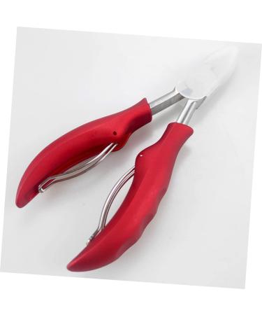 Healeved 1pc Nail Clippers Nail Trimmer Nail Implements Nails Tools Bejeweled Kit Toenail Podiatrist Nail Jewelry Kit Toenail Clipper Red Stainless Steel Manicure Nail File 13.8x6.8cm - Buy Online on GoSupps.com