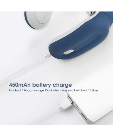 Buy XCELLO Intelligent Neck-Shoulder Massager | Portable Electrical Massage Device for Home | Multi-functional Waist Protection in Blue - Buy Online on GoSupps.com