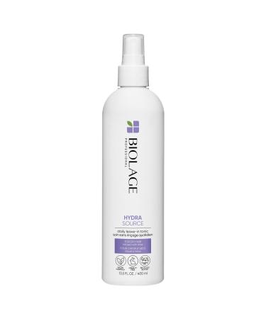BIOLAGE Hydra Source Daily Leave-In Tonic | Moisturizes, Renews Shine & Protects Hair From Environmental Damage | For Dry Hair | Vegan | 13.5 Fl Oz