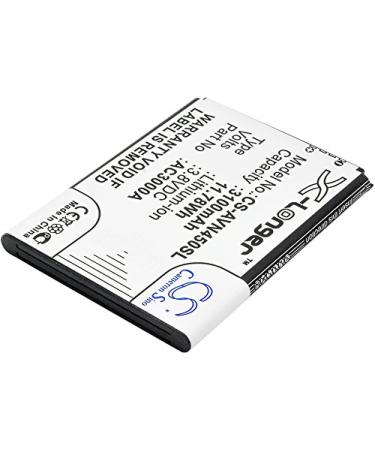 SPANN Battery Replacement for Archos 45 Neon Part No: AC3000A AC3000B 3.8V