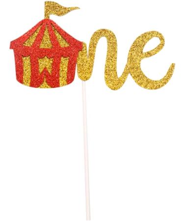 Gogogmee 5 Pcs Holidays Cupcake Picks birthday cake decorations glitter cupcake toppers circus baby shower forest animal birthday cupcake decorations paper cake picks zoo food child fruit - Buy Online on GoSupps.com