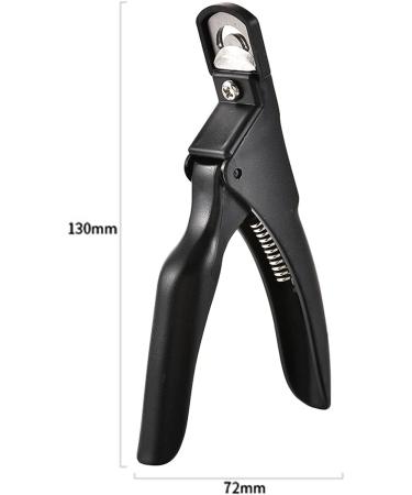 UNbit Toenail Clippers Professional Nail Art Clipper Special Type False Tips Edge Cutters Manicure Stainless Steel Cut Clipper Nail Art Tools (Color : Schwarz) - Buy Online on GoSupps.com