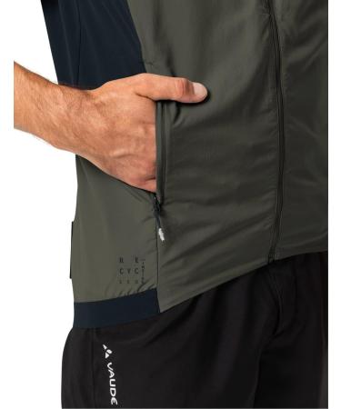 VAUDE Men's Kuro Air Vest XL - Lightweight Khaki Outdoor Vest for Hiking & Travel | International Shipping Available - Buy Online on GoSupps.com