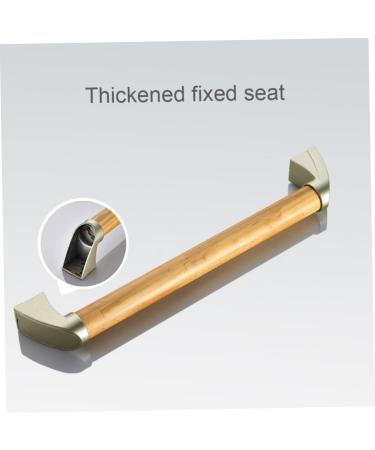 Shower Grab Bar Wooden Safety Hand Bathroom Anti Slip Grab Handle 13.4inch - Buy Online on GoSupps.com