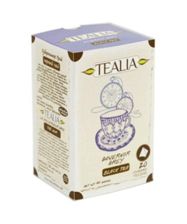 Tealia TEALIA Ceylon Tea Governor Grey pyramid bag black tea bergamot (1)
