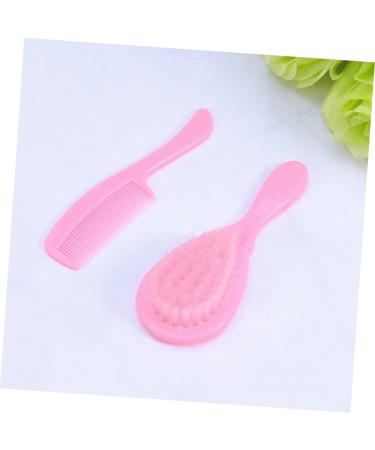 Hemoton Baby Bath Set with Hair Brush, Bath Sponge, and Comb - Pink Toddler Shower Kit for Kids - Buy Online on GoSupps.com