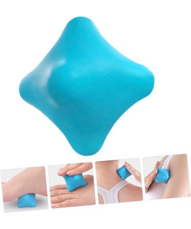 Healeved Silicone Massage Globe - Hand & Foot Massage Balls for Relaxation & Training | 5.7cm Blue - Buy Online on GoSupps.com