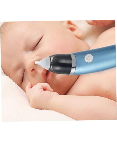 Electric Nasal Aspirator for Babies - ToddMomy Newborn Nose Cleaner Tool in Blue - Buy Online on GoSupps.com
