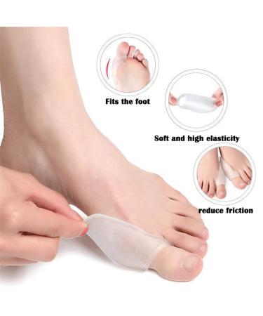 Orthopedic Bunion Splint Set - Big Toe Separator Brace Sleeves with Gel Corrector for Day and Night Support - Hallux Valgus Correction and Toe Straightener for Foot Pain Relief - Men and Women - Buy Online on GoSupps.com