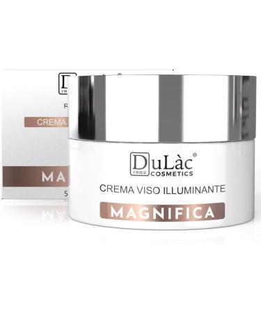 Dul c - Skincare Cosmetics - Skin Brightening Cream MAGNIFICA 50 g Hydrating and Revitalizing with Alpha Lipoic Acid Hyaluronic Acid Vitamin C Red Grapes Antioxidants Made in Italy MAGNIFICA Cream - Buy Online on GoSupps.com