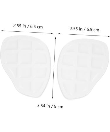 TENDYCOCO Heels Foot Cushions - 4 Pairs Metatarsal Adhesive Inserts for Women Soft Comfort Gel Insoles & Forefoot Stickers for All Shoes - Buy Online on GoSupps.com