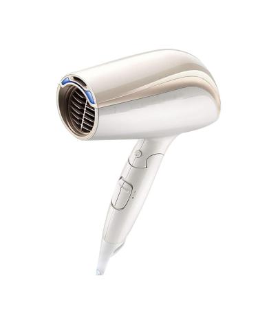 Professional salon hair dryer powerful 1600W high power compact travel hair dryer ion silent hair dryer (with air nozzle attachment)-SHPEHP-LightGold