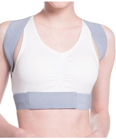 Adjustable Back Bandage for Posture Correction | Soft Breathable Neoprene | Comfortable Support for Women & Men (L) - Buy Online on GoSupps.com
