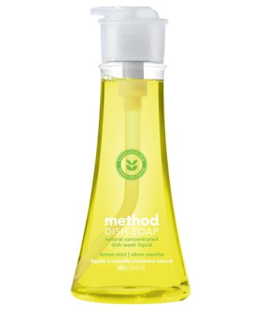 Method Gel Dish Pump Lemon Mint 18 Ounce