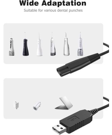 Water Flosser Chargers Compatible with Waterpik Models Effortlessly Keep Your Teeth Clean with Mellbree Electric Flossers & Irrigators Charger - Buy Online on GoSupps.com