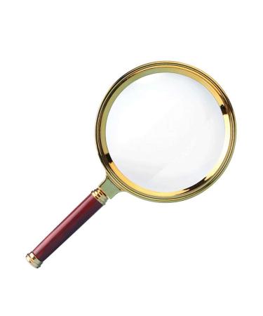 Handheld Magnifier HD Glass High Power Optical Magnifier Tablet Elderly Child Reading Reading Magnifier Made in China