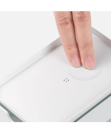 Soap Dispenser Box Tableware Cleaning Liquid Box with Sponge Brush | Water Drainage Cleaning Liquid Press Dispenser for Home Shakven Transparent Box + Sponge + Drain Board - Buy Online on GoSupps.com