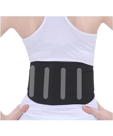 Back Corrector Adjustable Waist Support Belt - Tourmaline Self-Heating Magnetic Therapy for Lumbar Pain Relief - Health & Relaxation (L-XL Waist 106-118cm) - Buy Online on GoSupps.com