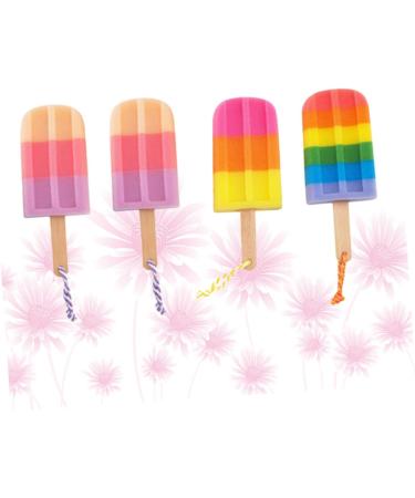 4Pcs Soft Shower Loofah Sponge Set - Gentle Exfoliating Bath Pouf for Men & Babies | Bamboo Body Scrubber - Buy Online on GoSupps.com