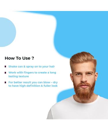 SS Texturizing Sea Salt Spray for Hairstyling | Voluminous Texture | Long Lasting Pre - Styler | Boosts the appearance of hair thickness & Bounce | Heat protectant Helps with amazing definition Volum - Buy Online on GoSupps.com