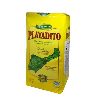 Playadito Yerba Mate Tea - Avec Potences (Con Palos) (13 x 500gr)