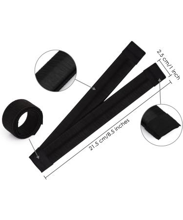 SCSpecial Hair Bun Maker Set - 4 French Twist Donut Bands for Quick Hair Buns - Buy Online on GoSupps.com