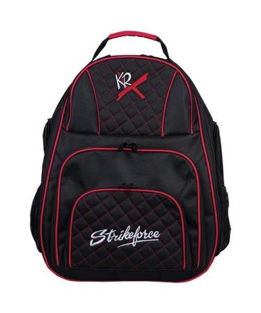 KR Strikeforce Royal Flush Deuce Two Ball Bowling Backpack Black/Red - Buy Online on GoSupps.com