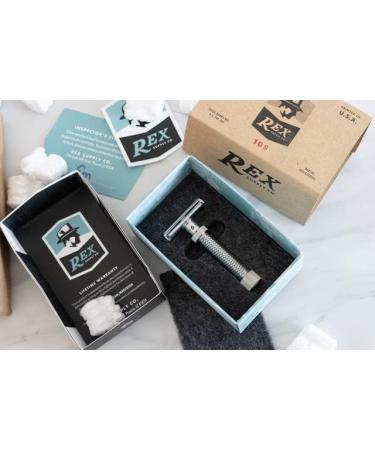 Buy REX KONSUL Adjustable Double Edge Safety Razor | Marine Grade Stainless Steel | REX Supply Company - International Shipping Available - Buy Online on GoSupps.com