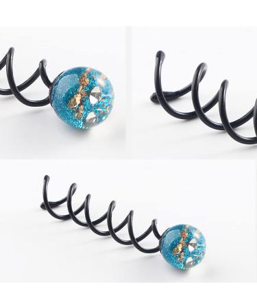 Set of 3 Twist Screw Hair Pins for Bun Styling - Spiral Hair Bun Stick Clips for Women - Buy Online on GoSupps.com
