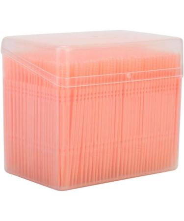 JEOZBM 1100 Pcs Toothpicks - Double Skull Dental Care Sticks Interdental Floss Picks for Kids & Seniors 8cm Orange - Oral Care Essential - Buy Online on GoSupps.com