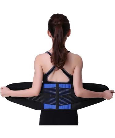Adjustable 5XL Belly & Back Belt - Lumbar Support & Ischias Relief for Men & Women | SC XXXL/Black - Buy Online on GoSupps.com
